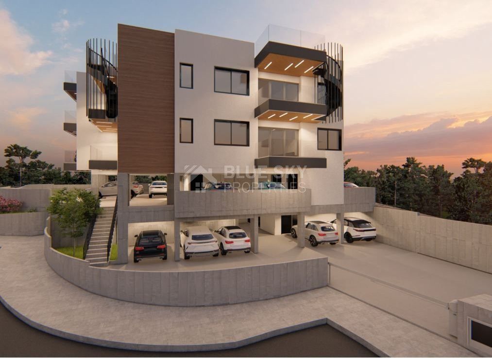 Top Floor 2-Bedroom Apartment with roof garden for sale in Kolossi