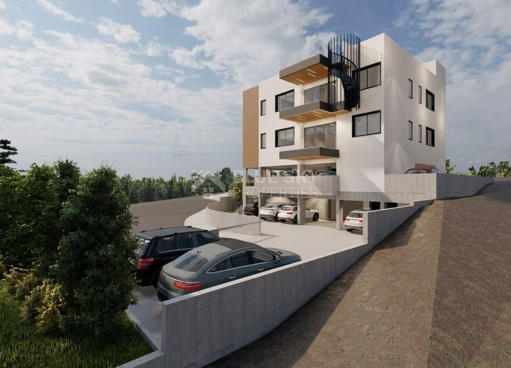 Top Floor 2-Bedroom Apartment with roof garden for sale in Kolossi