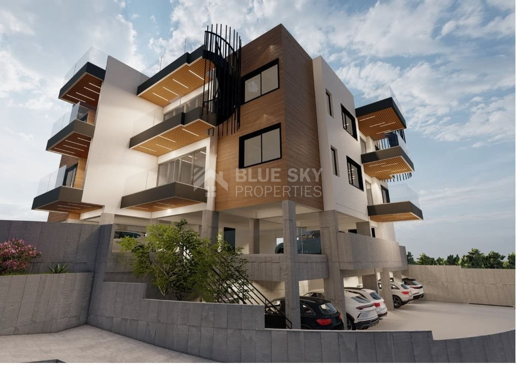 Top Floor 2-Bedroom Apartment with roof garden for sale in Kolossi