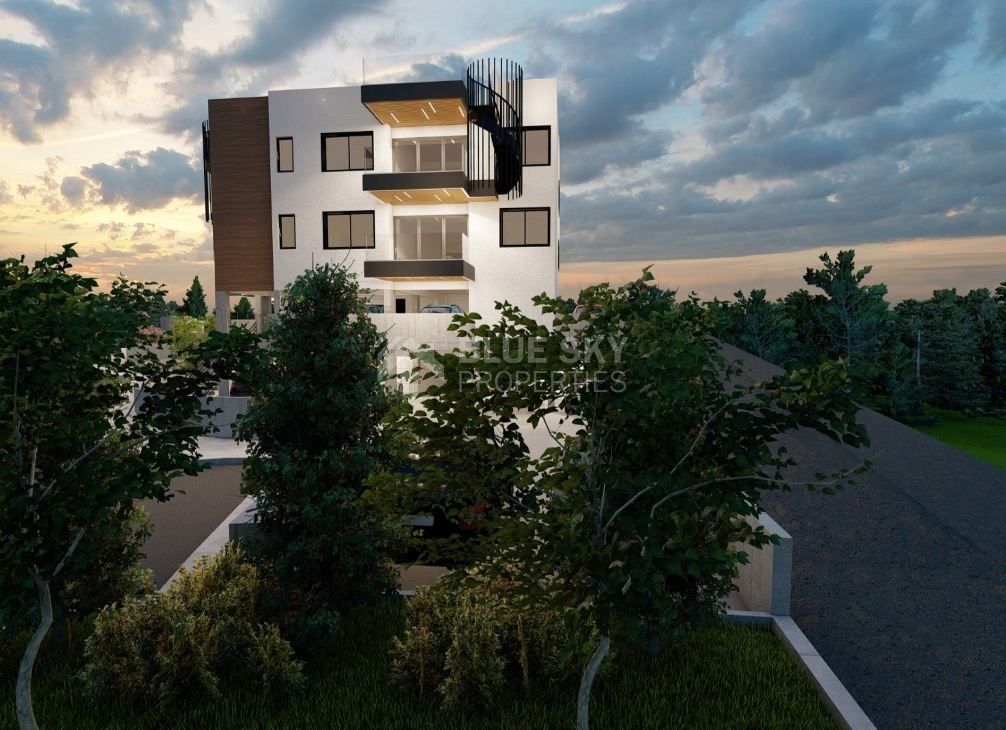 Top Floor 2-Bedroom Apartment with roof garden for sale in Kolossi