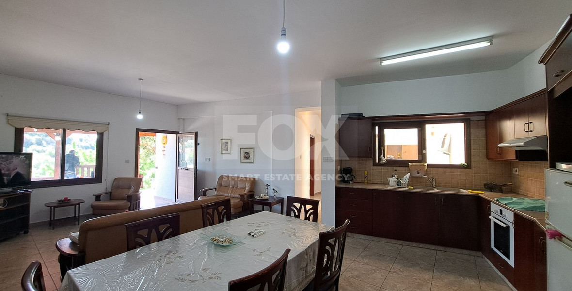 Three bedroom Semi-detached Bungalow in kallepeia village, for sale