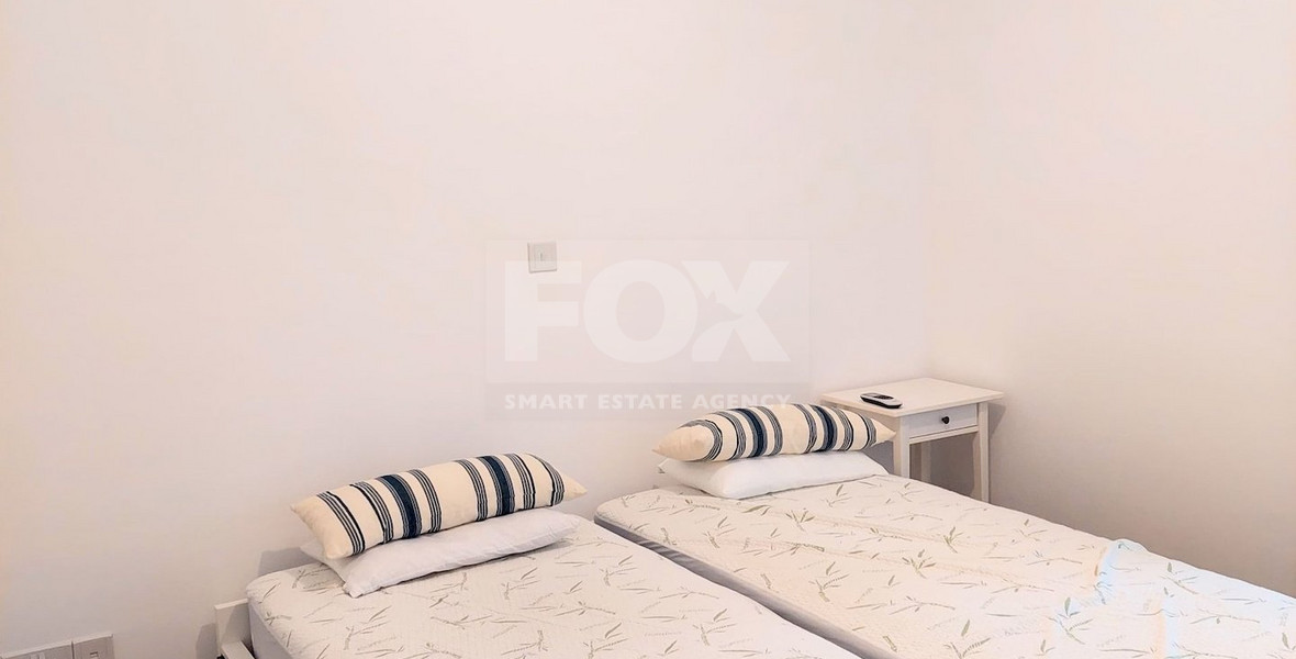 Fully Furnished Ground Floor Apartment For Rent in Agia Filaxi