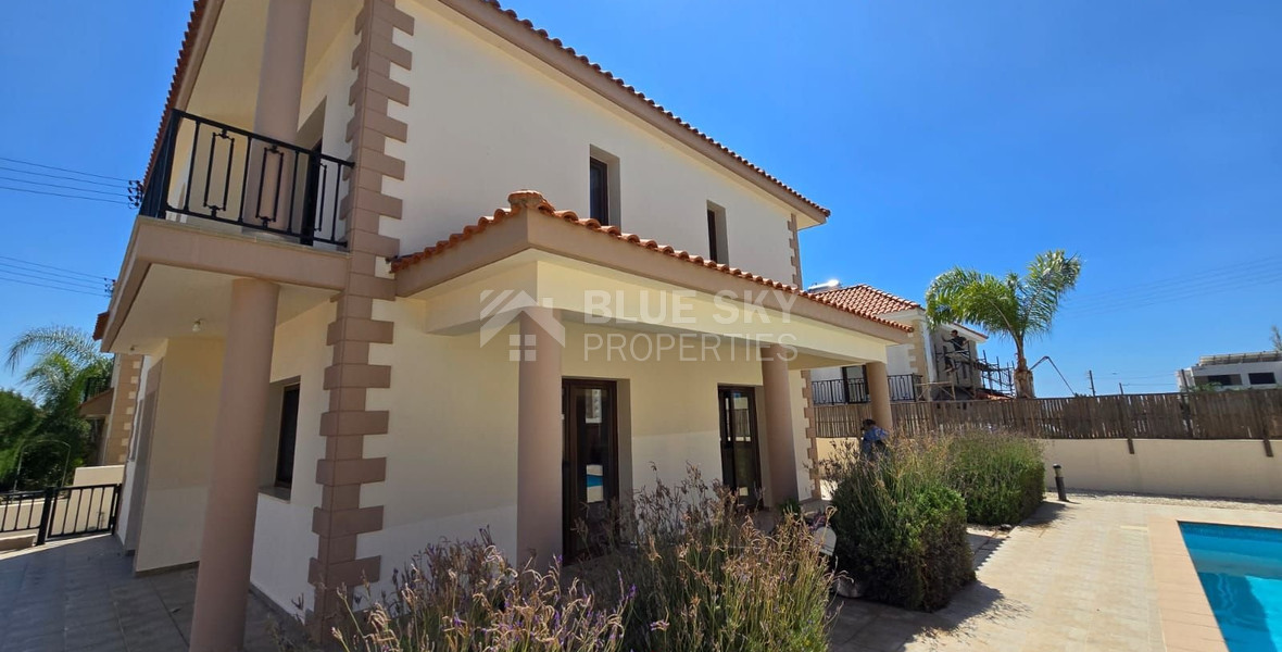 Unfurnished 3 bedroom house with private pool in  Erimi for Rent