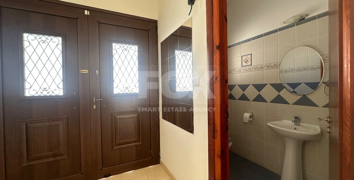 RENT: BEAUTIFUL 3 BEDROOM UNFURNISHED BUNGALOW WITH SWIMMING POOL IN PYRGOS
