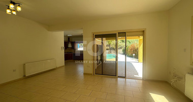 RENT: BEAUTIFUL 3 BEDROOM UNFURNISHED BUNGALOW WITH SWIMMING POOL IN PYRGOS
