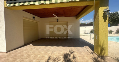 RENT: BEAUTIFUL 3 BEDROOM UNFURNISHED BUNGALOW WITH SWIMMING POOL IN PYRGOS
