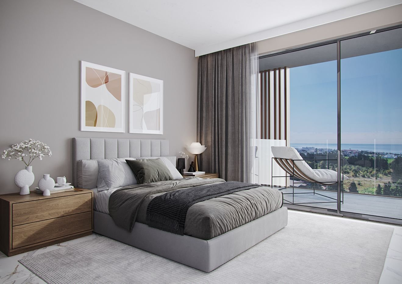 Wohnung 1 Schlafzimmer 50 m² Chloraka, Zypern