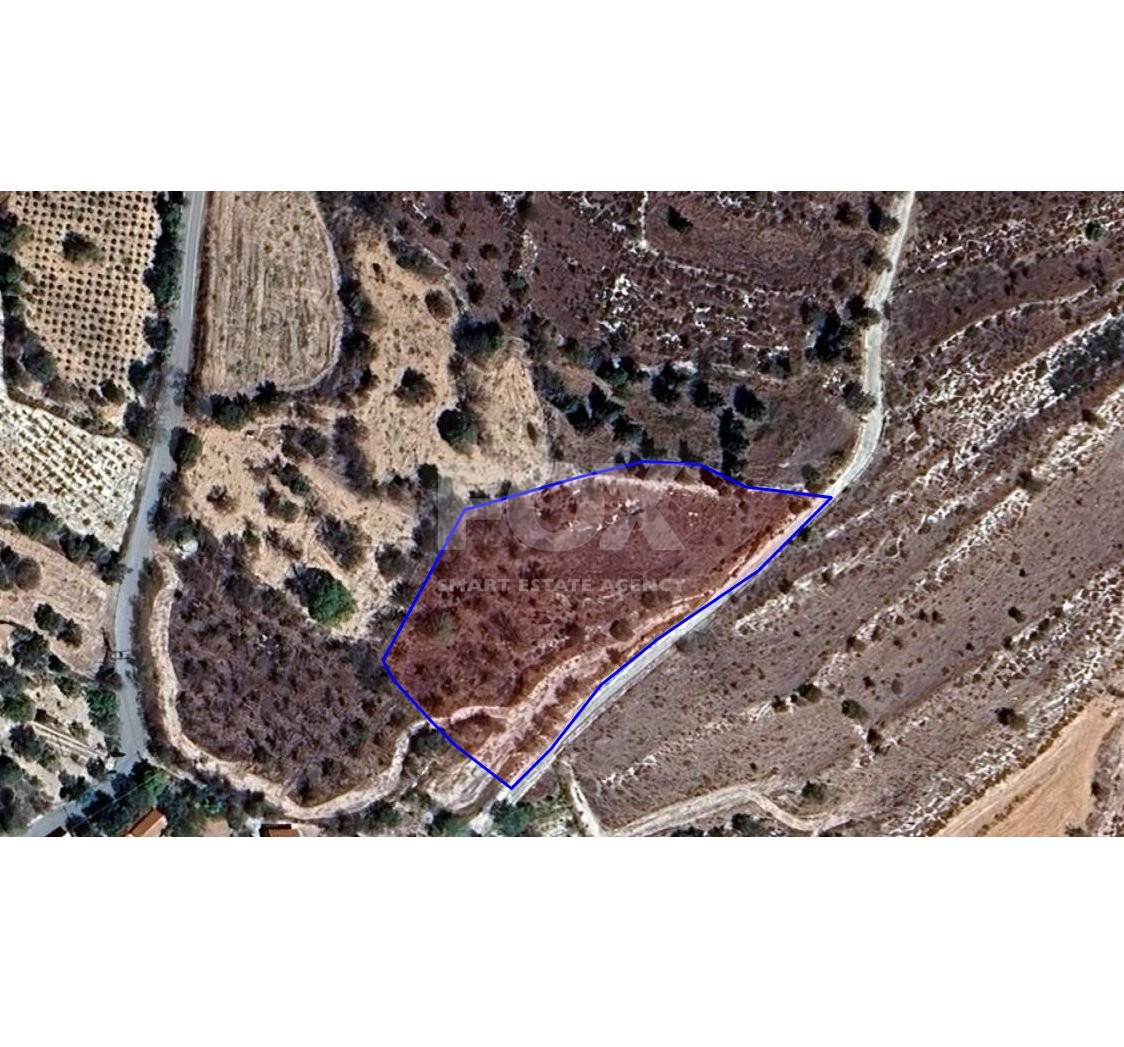 Residential land for sale in Milia village in Paphos