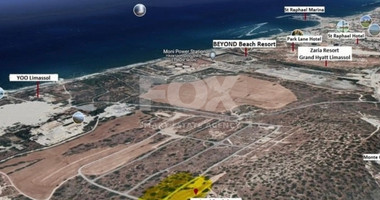 FOR SALE: PRIME LAND IN PYRGOS TOURIST AREA WITH SEA VIEWS FOR LARGE DEVELOPMENT