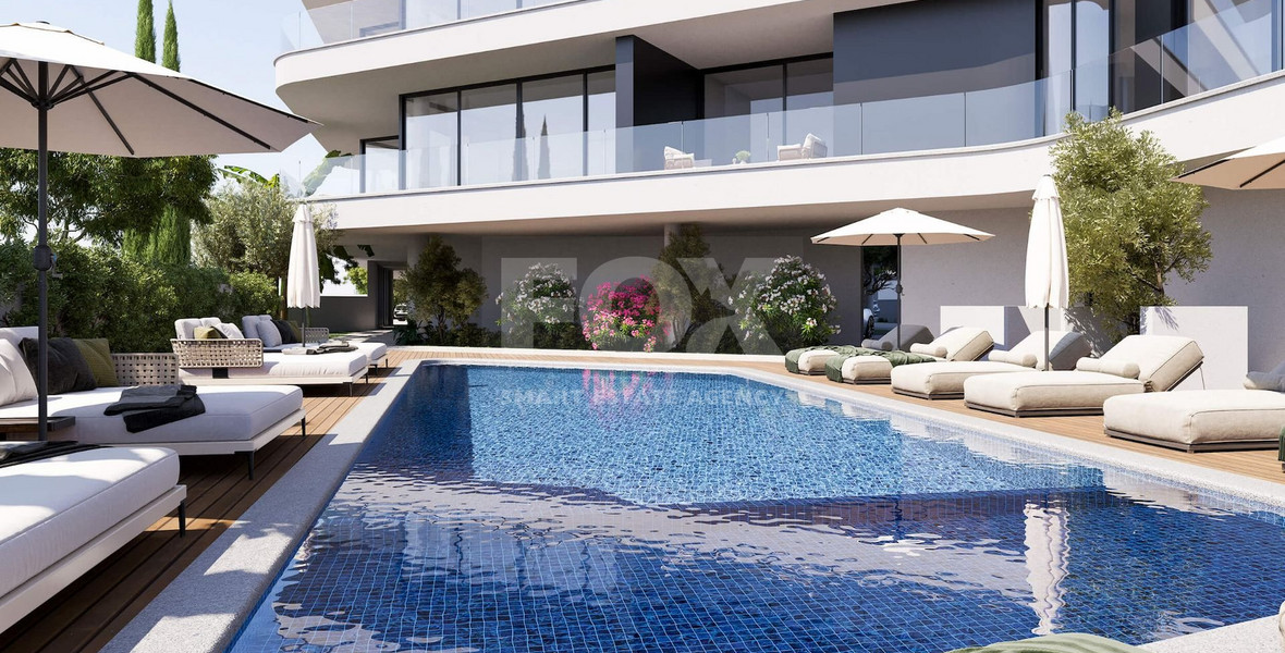 Top floor 3  bedroom apartment with roof garden for sale in Potamos Germasogeias, Limassol