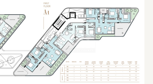 Modern 1-Bedroom Apartment in Exclusive Mixed-Use Development – Potamos Germasogeia, Limassol