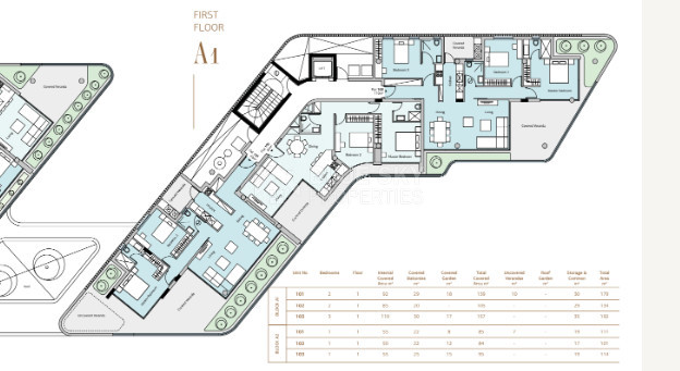 Modern 1-Bedroom Apartment in Exclusive Mixed-Use Development – Potamos Germasogeia, Limassol