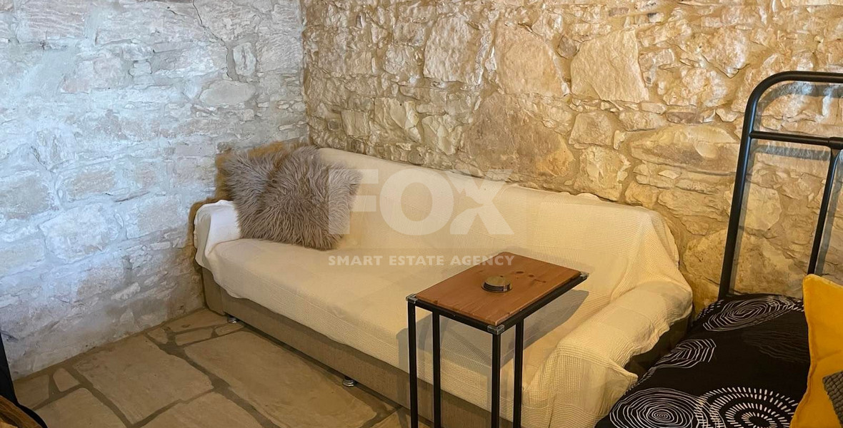 For Sale: Traditional, Stone-Built, Fully Furnished Bungalow in Arminou Pafos.