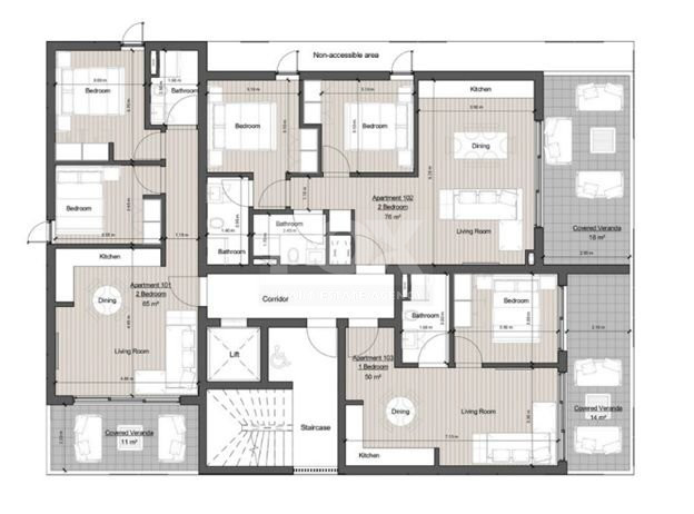 One bedroom apartment for sale in Agios Ioannis, Limassol