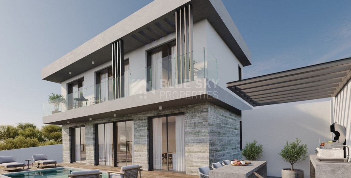 Three Bed outstanding villa In Episcopi of Paphos, for sale