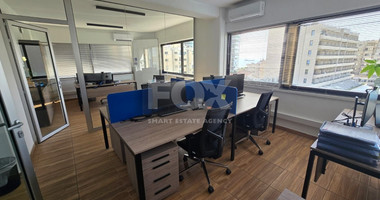 200m2 Of Office Space Available In a Shared Office For Rent In Neapoli