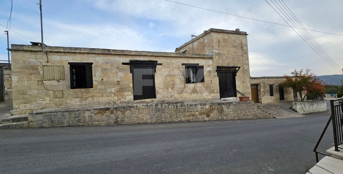 Traditional, Stone Built, Four Bedroom House for Rent in Lasa, Paphos