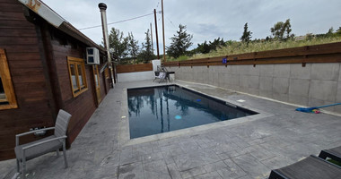 Four Bedroom House with Pool For Rent in Lofou village, Limassol