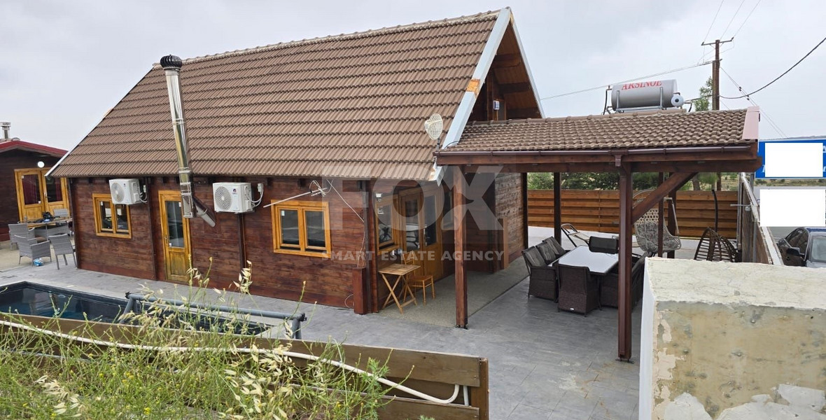 Four Bedroom House with Pool For Rent in Lofou village, Limassol
