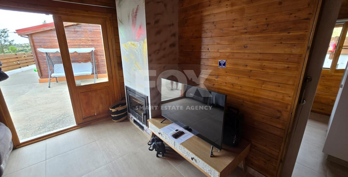 One Bedroom House with Pool For Rent in Lofou village, Limassol