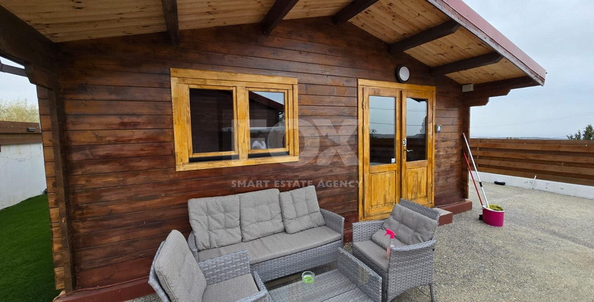 One Bedroom House with Pool For Rent in Lofou village, Limassol
