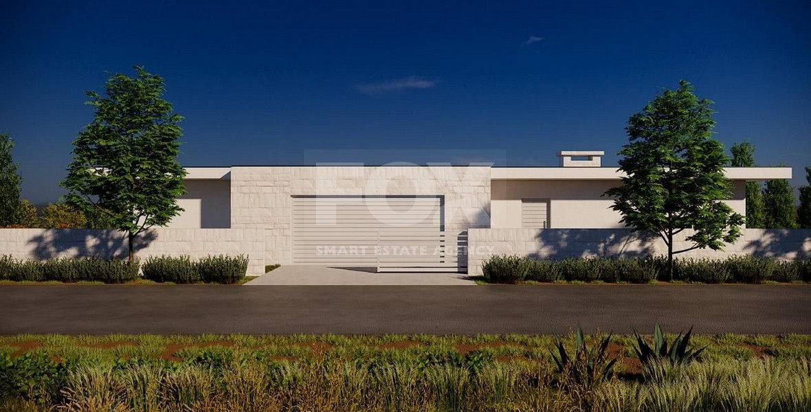 For sale : Luxury Three Bedroom Detached Bungalow with Sea View in Secret Valley, Paphos