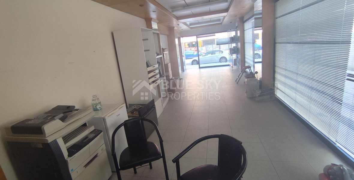 Shop for rent in Agia Zoni, Limassol