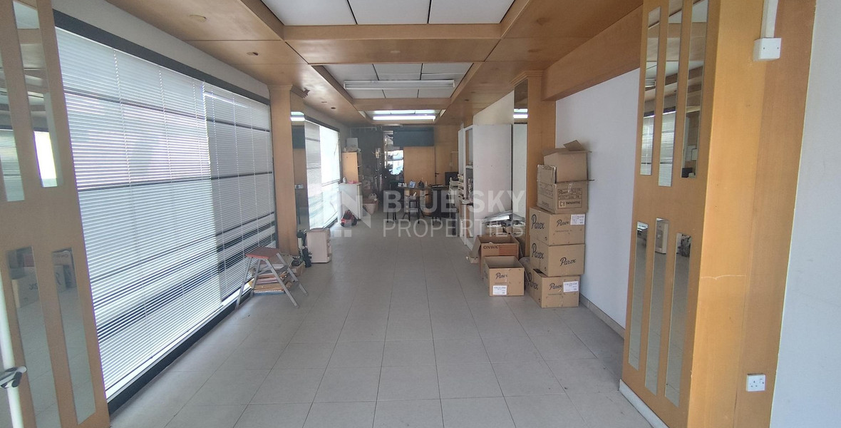 Shop for rent in Agia Zoni, Limassol