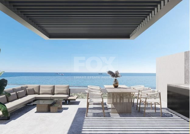 Top floor 2 bedroom apartment with roof garden for sale in Potamos Germasogeias, Limassol
