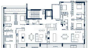 Top floor 3 bedroom apartment with roof garden for sale in Potamos Germasogeias, Limassol
