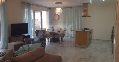 Fully furnished luxury 2 bedroom apartment with private garden for rent in Agios Tychonas