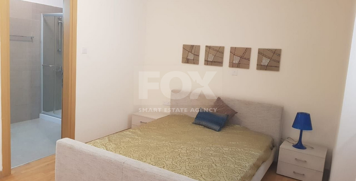 Fully furnished luxury 2 bedroom apartment with private garden for rent in Agios Tychonas