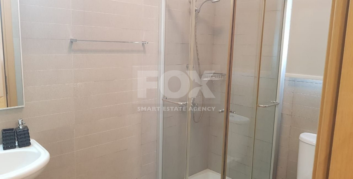 Fully furnished luxury 2 bedroom apartment with private garden for rent in Agios Tychonas
