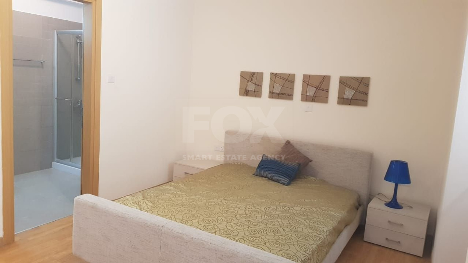 Fully furnished luxury 2 bedroom apartment with private garden for rent in Agios Tychonas