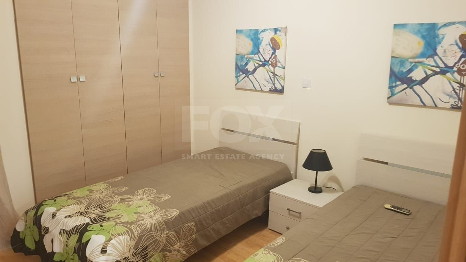 Fully furnished luxury 2 bedroom apartment with private garden for rent in Agios Tychonas