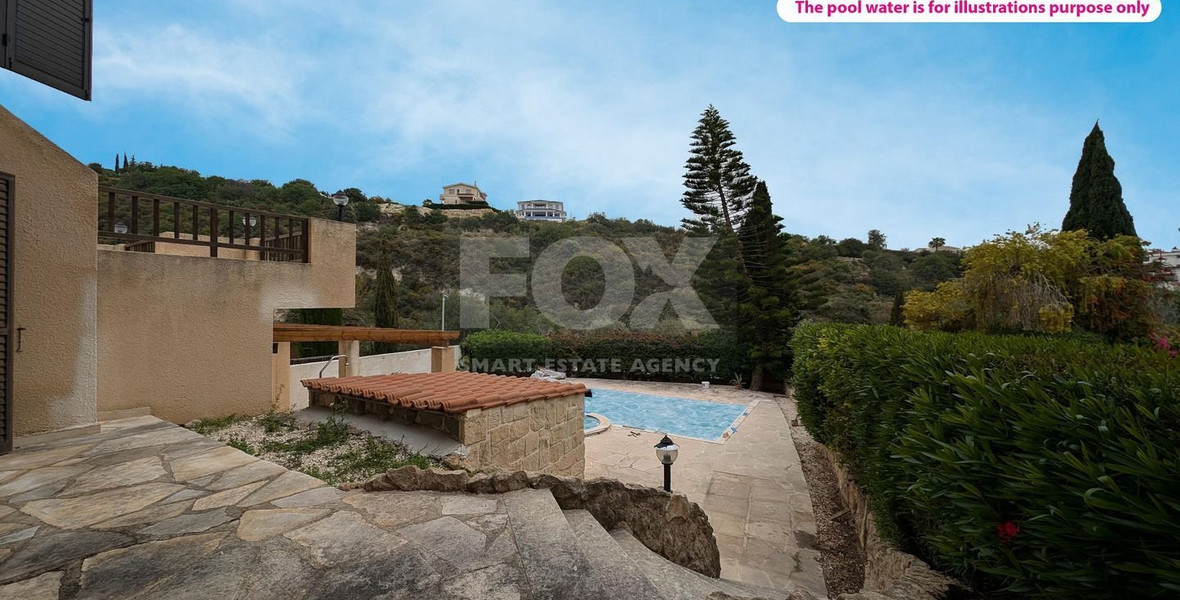 For sale three bedroom  detached villa in Tala, Paphos