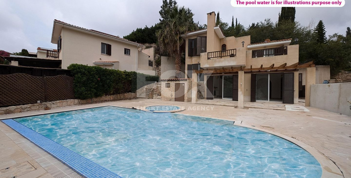 For sale three bedroom  detached villa in Tala, Paphos