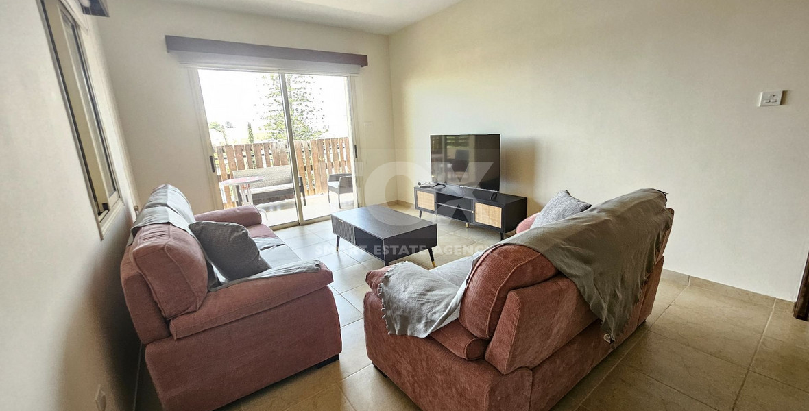 Fully Furnished-Modern Design Two Bedroom Apartment For Rent In Agios Spyridon