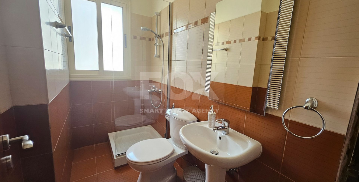Fully Furnished-Modern Design Two Bedroom Apartment For Rent In Agios Spyridon