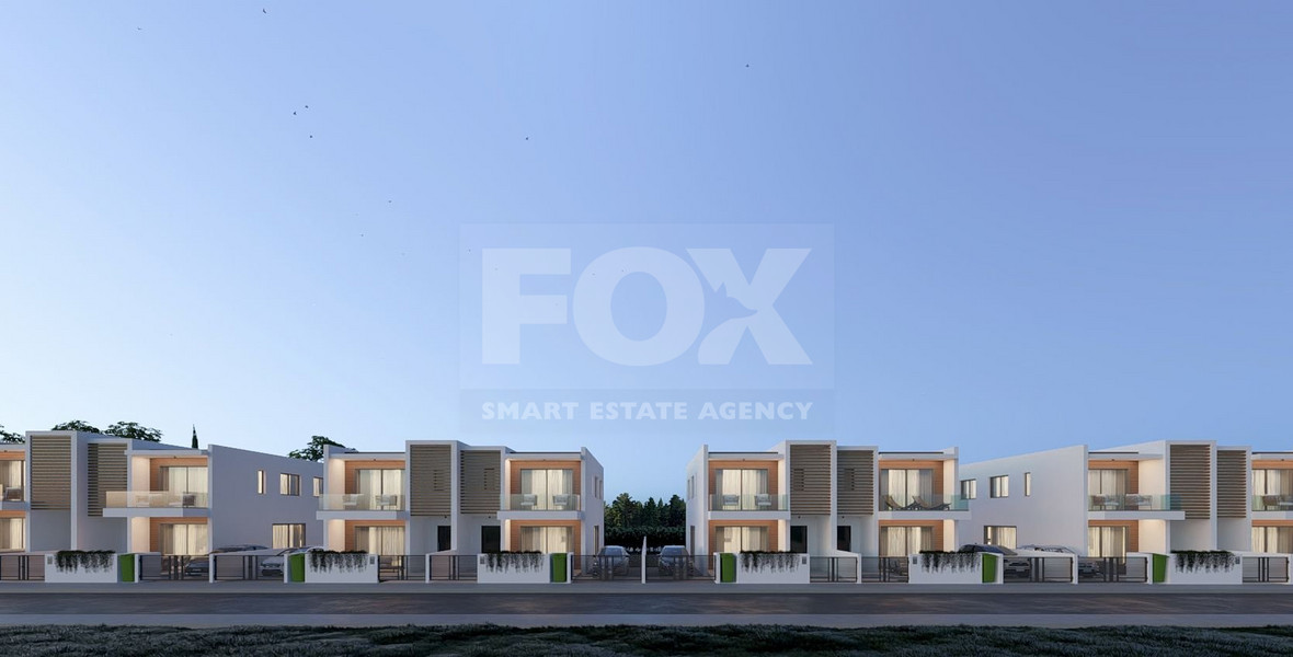 Modern Elegance Three Bedroom Semi Detached Villas in Yeroskipou, Paphos