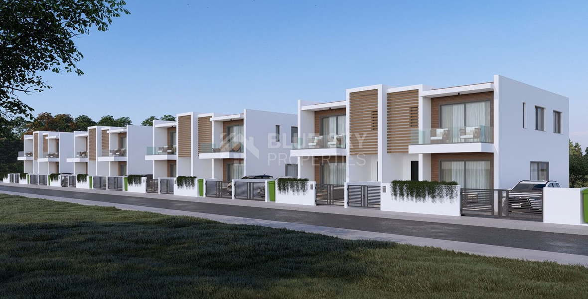 Modern Elegance Three Bedroom Semi Detached Villas in Yeroskipou, Paphos