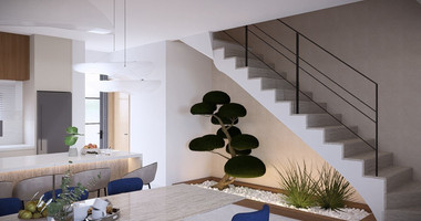 Modern Elegance Three Bedroom Semi Detached Villas in Yeroskipou, Paphos