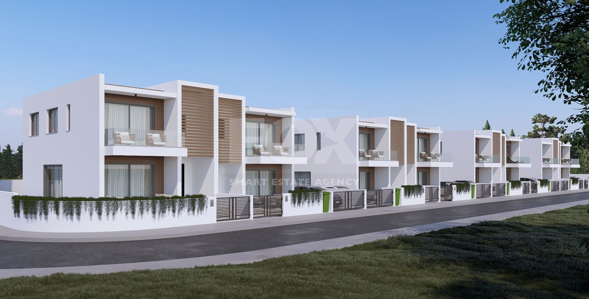 Modern Elegance Three Bedroom Semi Detached Villas in Yeroskipou, Paphos