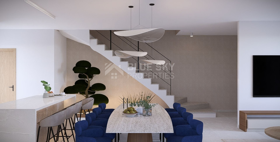 Modern Elegance Three Bedroom Semi Detached Villas in Yeroskipou, Paphos