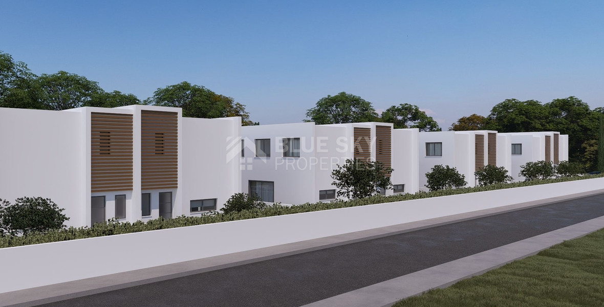 Modern Elegance Three Bedroom Semi Detached Villas in Yeroskipou, Paphos