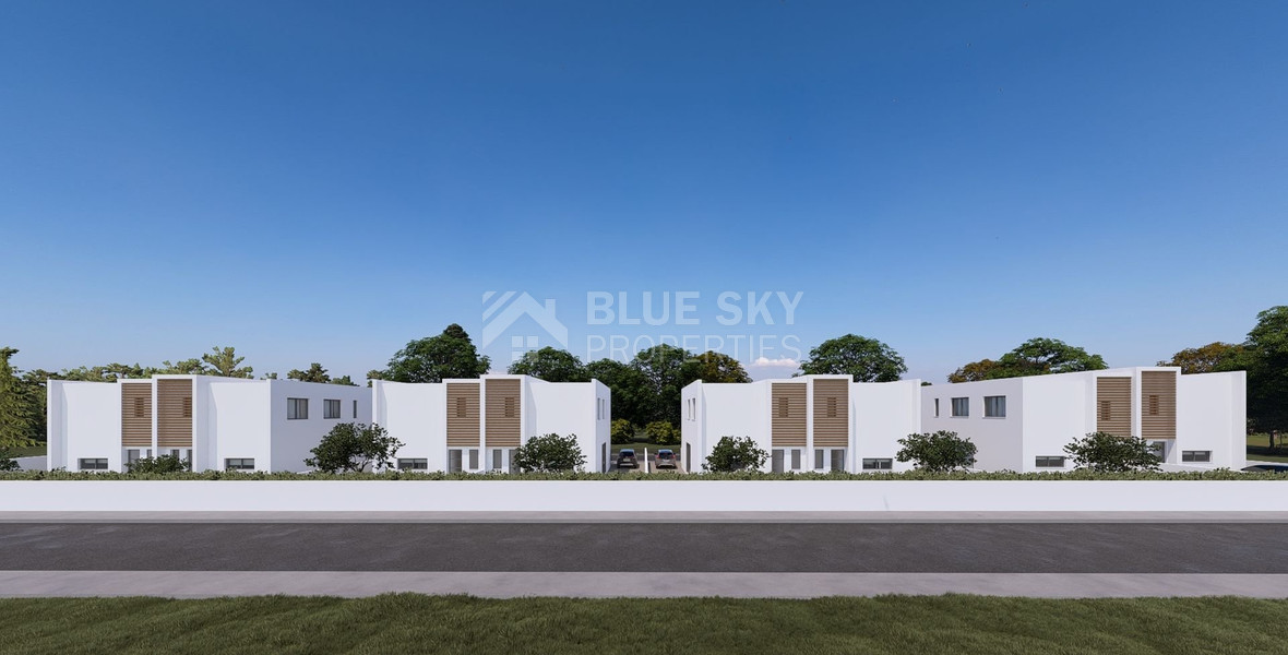 Modern Elegance Three Bedroom Semi Detached Villas in Yeroskipou, Paphos