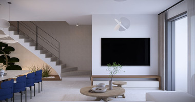 Modern Elegance Three Bedroom Semi Detached Villas in Yeroskipou, Paphos