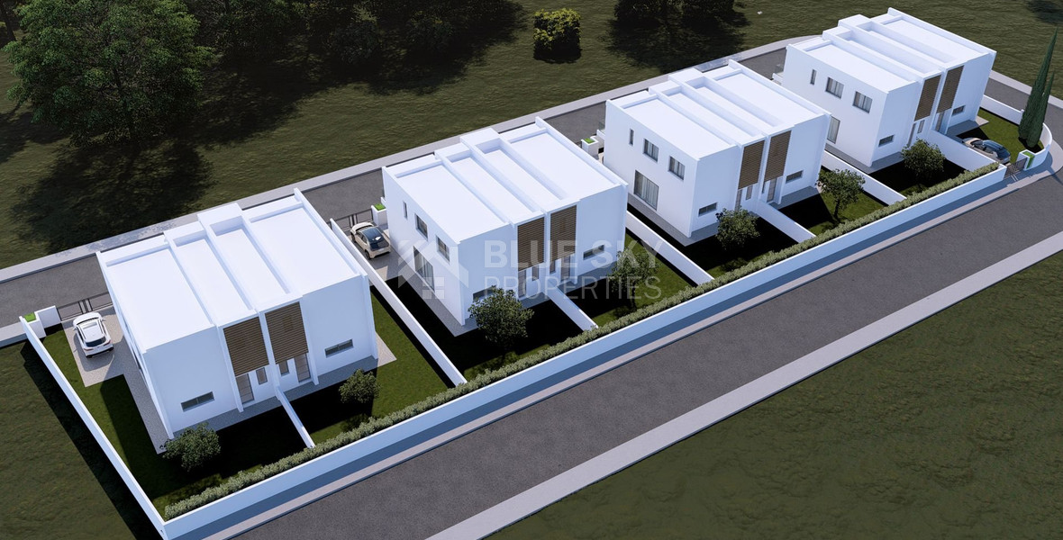 Modern Elegance Three Bedroom Semi Detached Villas in Yeroskipou, Paphos