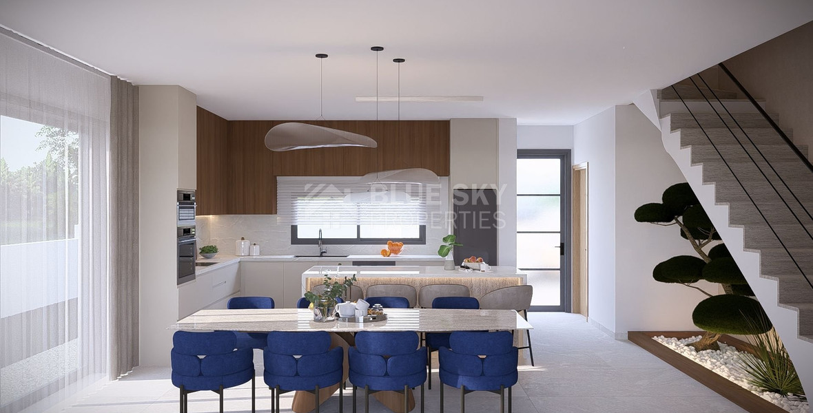 Modern Elegance Three Bedroom Semi Detached Villas in Yeroskipou, Paphos