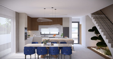 Modern Elegance Three Bedroom Semi Detached Villas in Yeroskipou, Paphos